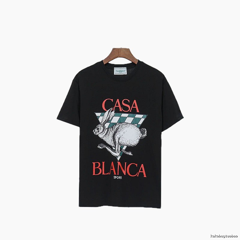 Casablanca sporty black T-shirt