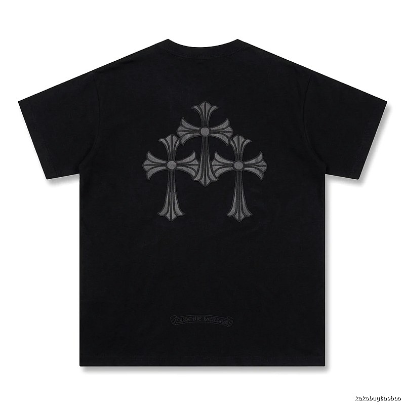 Chrome Hearts Cross Print Black T-shirt