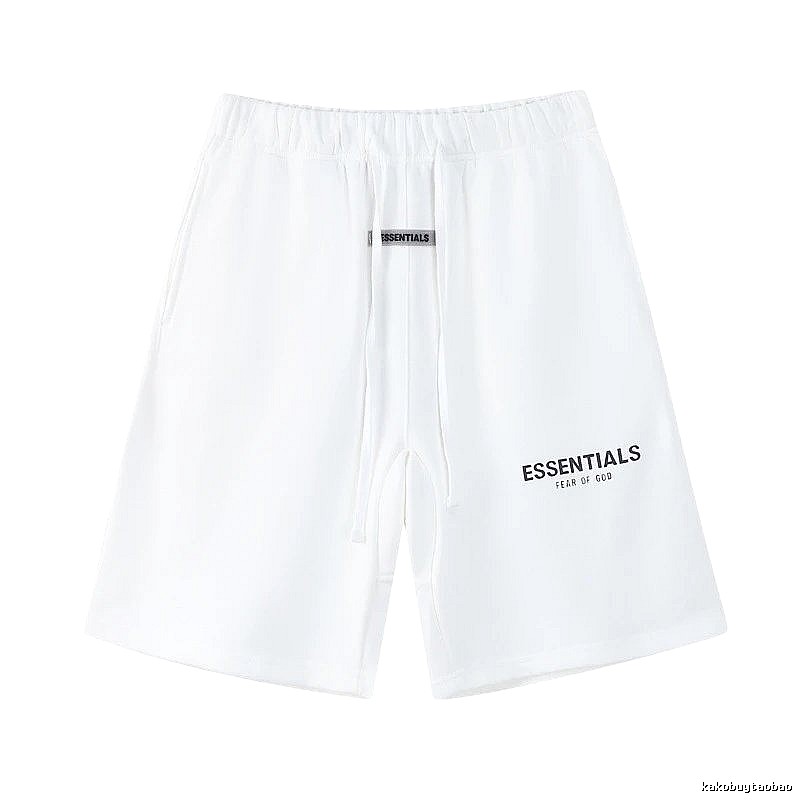 ESSENTIALS minimalist style white shorts