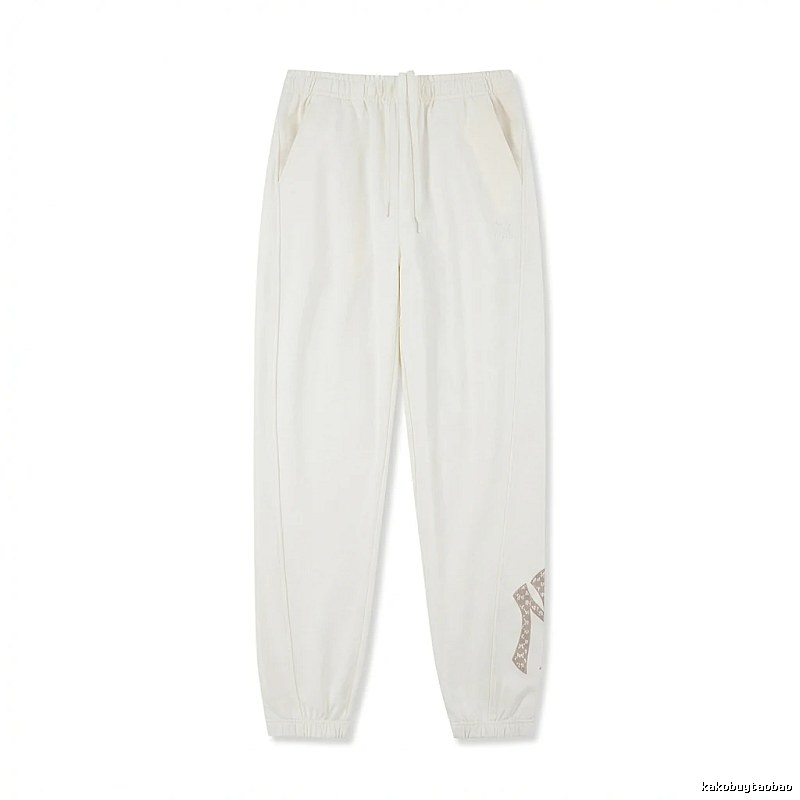 MLB casual style white sweatpants