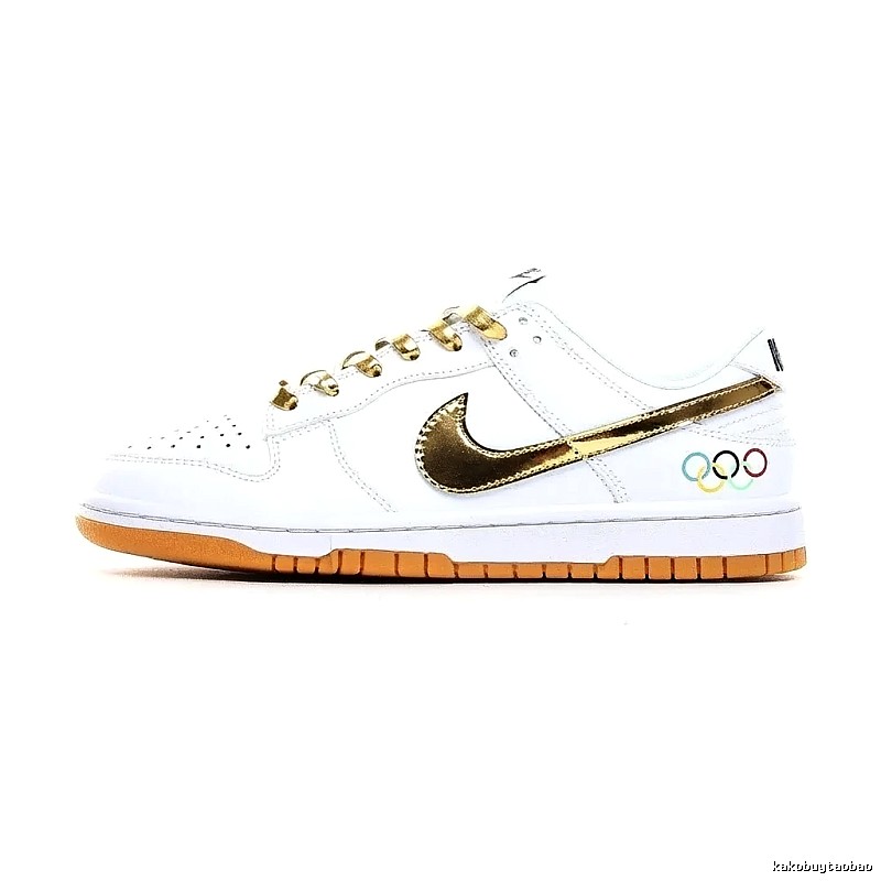Nike Dunk Olympic Style White Shoes