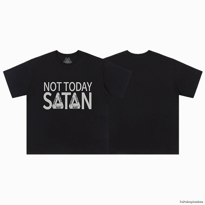 Palace Triangle Print Street Style Black T-Shirt