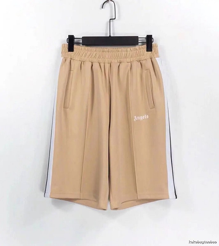 Palm Angels Statement Track shorts Black Side Stripe for Easy Pairing