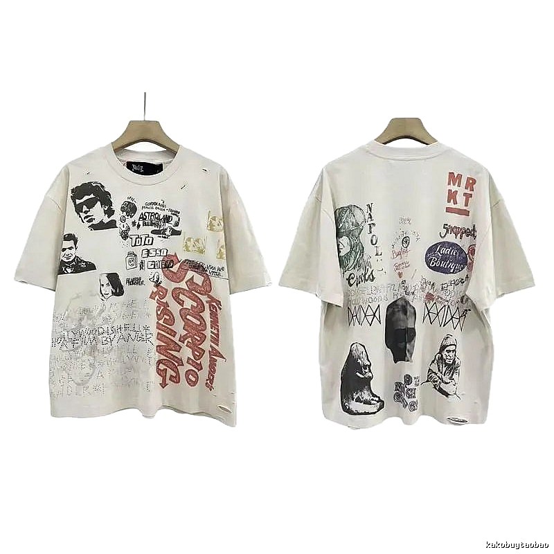 Paly Hollywood Graffiti Retro Off-white T-shirt