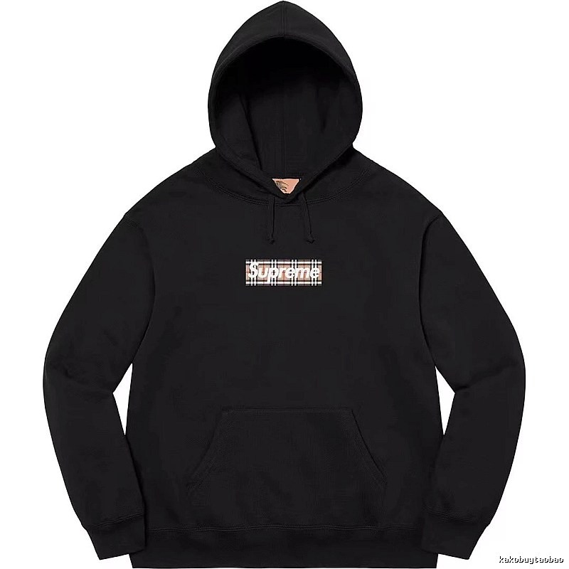 Supreme Monogram Logo hoodie Gray Red Oversized for Casual Outfits