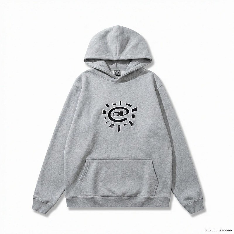 ADWYSD trendy brand gray hoodie