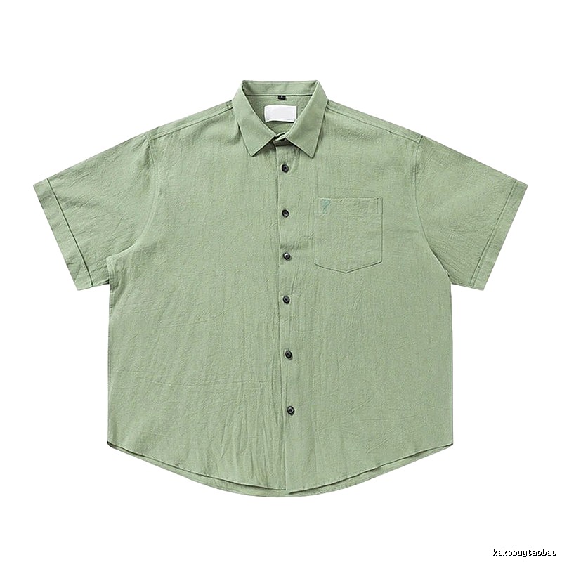 AMI casual light green shirt