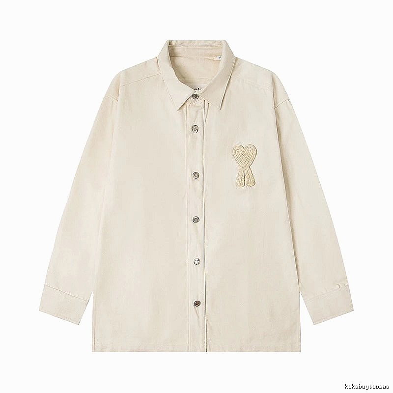 AMI Embroidered Love Style Shirt