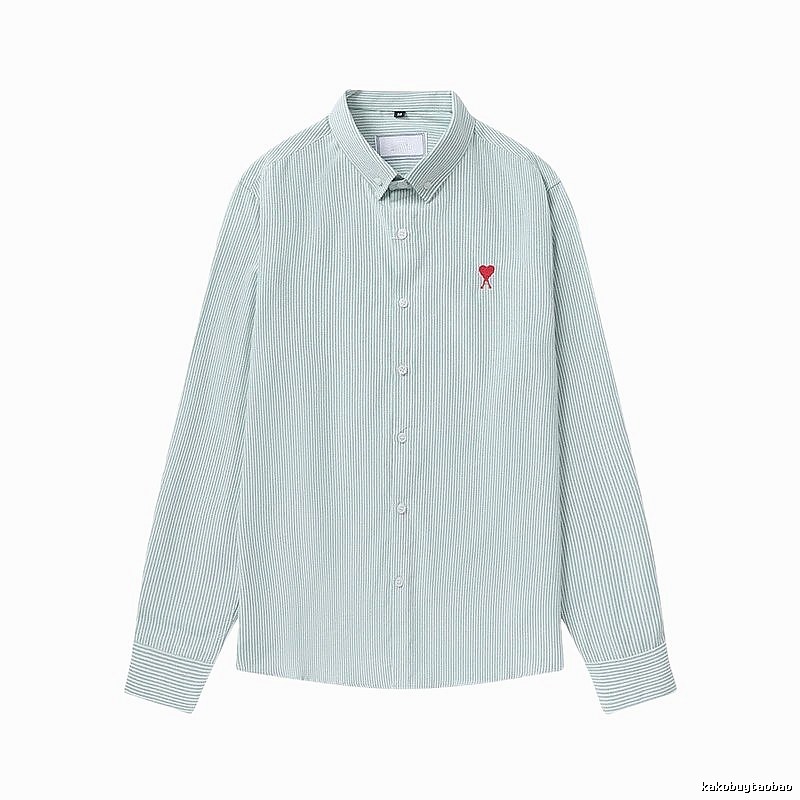 AMI Heart - Shaped Stripe Shirt
