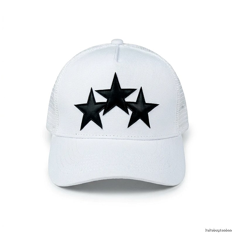 AMIRI Star Trendy White Hat