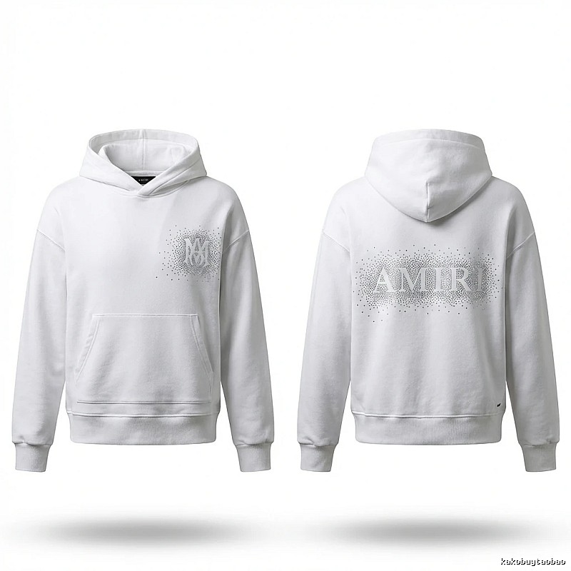 AMIRI trendy white sweatshirt