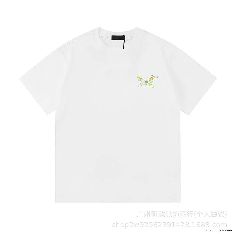 Arc'teryx Floral Print Outdoor Style White T-Shirt