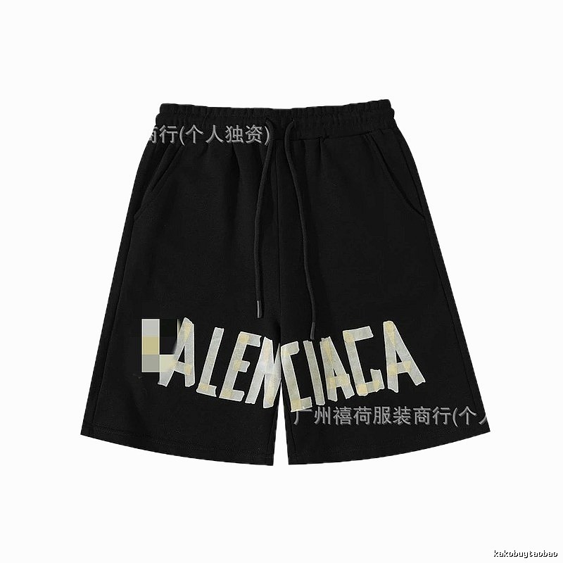 Balenciaga letter style shorts