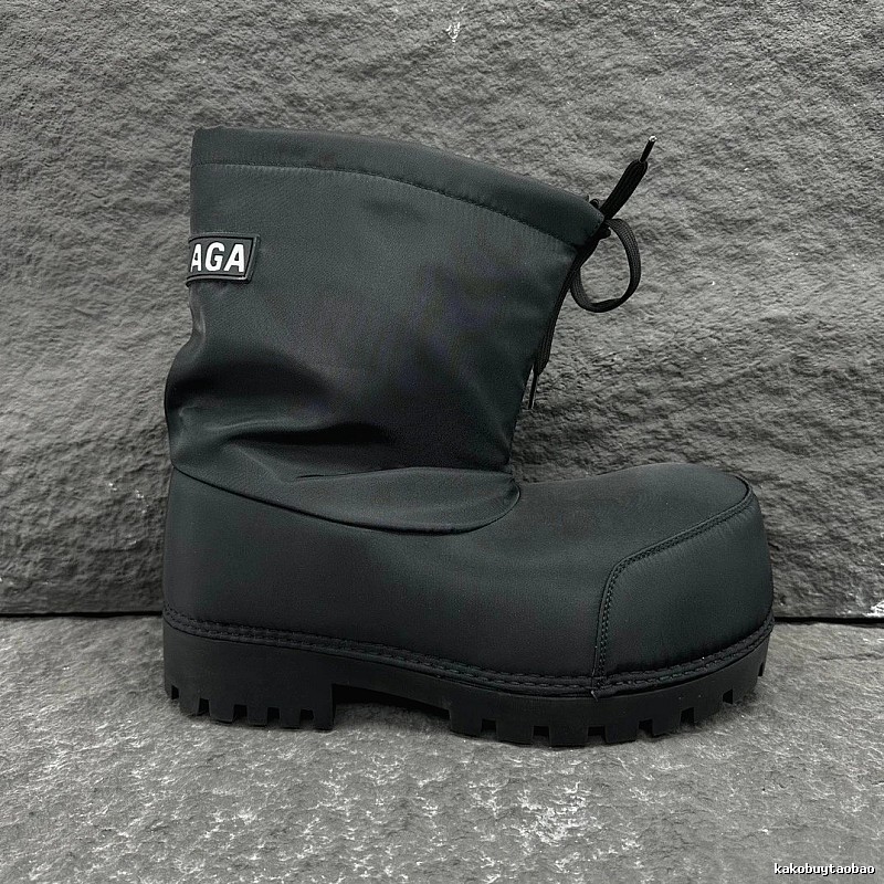 Balenciaga Padded Boot with Black Padded Boot Detail