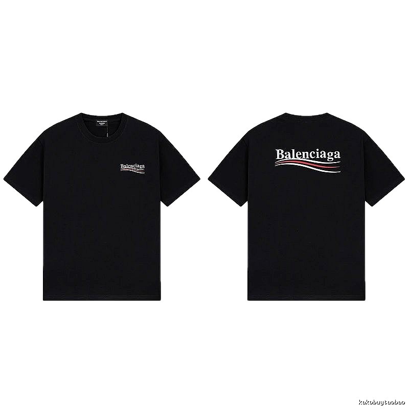 Balenciaga simple black short-sleeve