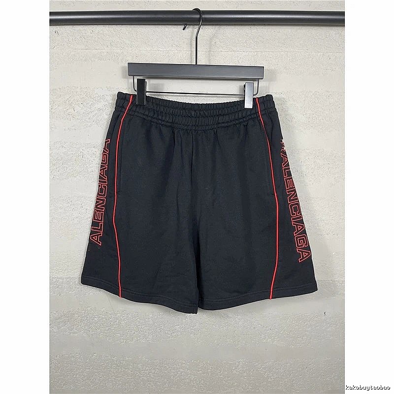 Balenciaga sporty black shorts