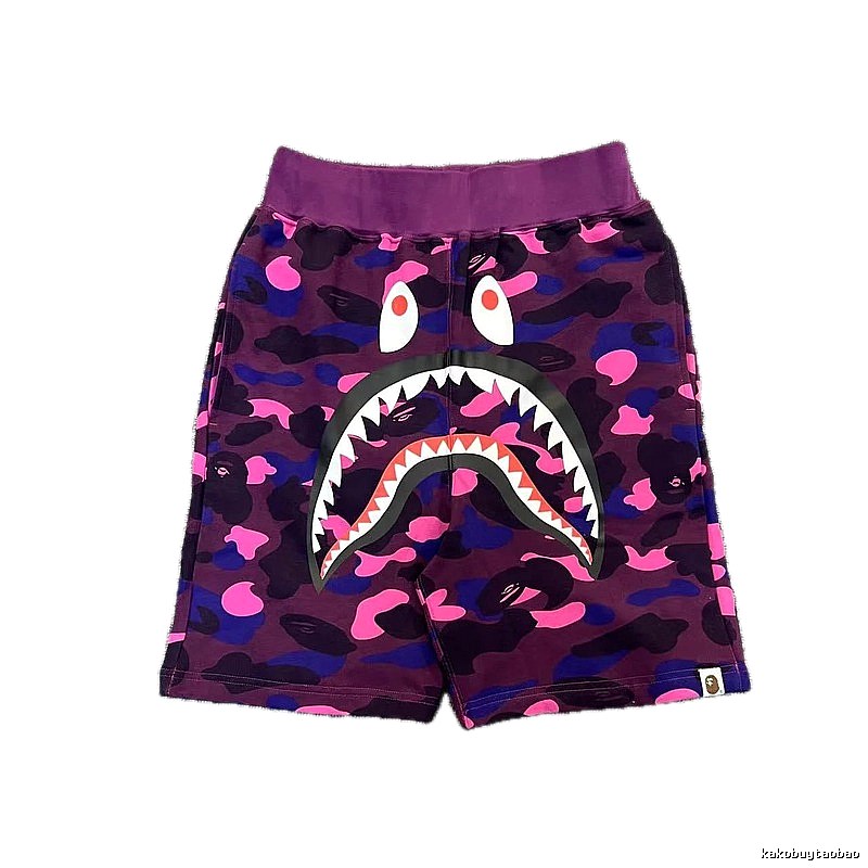 Bape Shark Camouflage Shorts