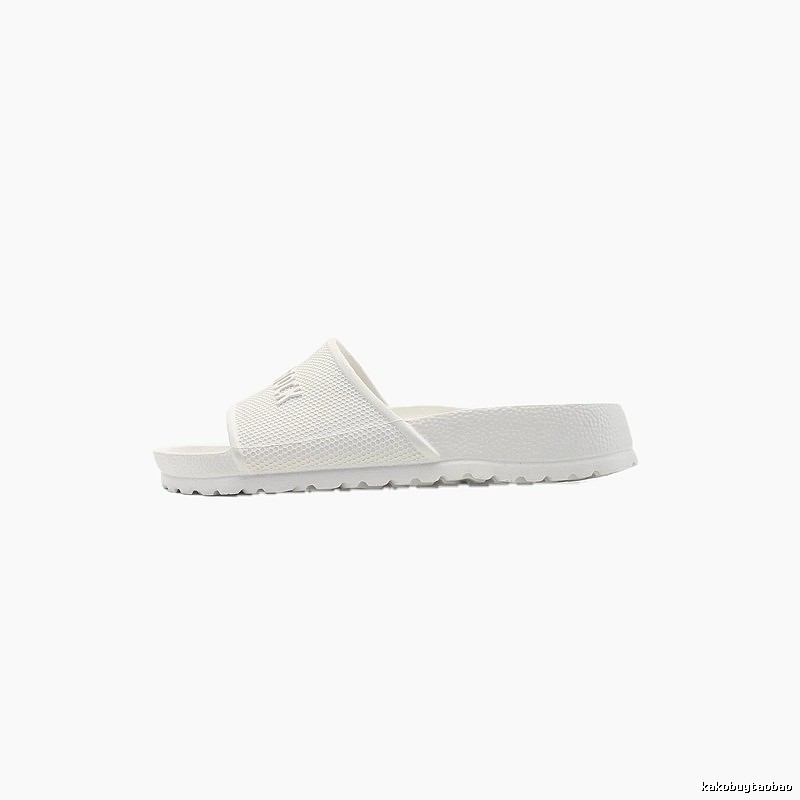Birkenstock Minimalist Casual Style White Slide Sandals