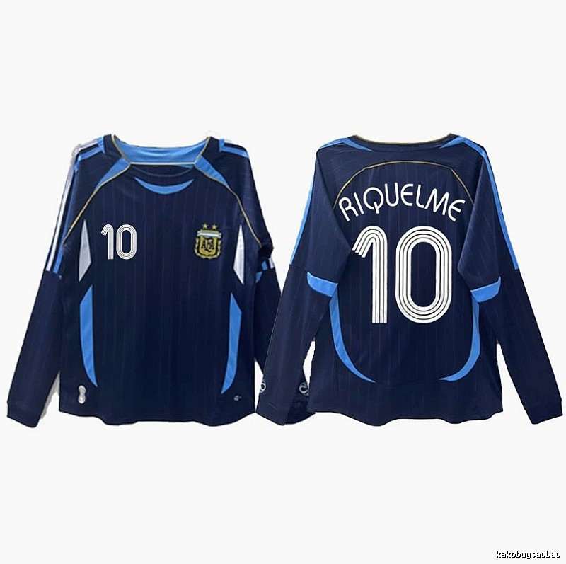 Brazil Monogram Soccer jersey Blue Brazil Football for Layered Styling