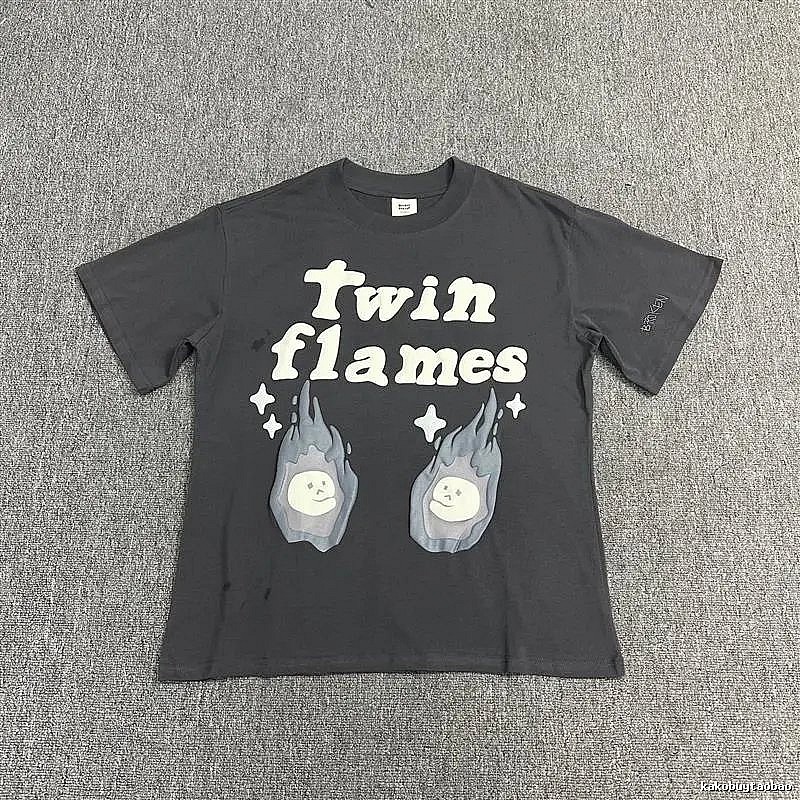 Broken Planet Casual Graphic T-shirt White Cotton Bold for Comfortable Styling
