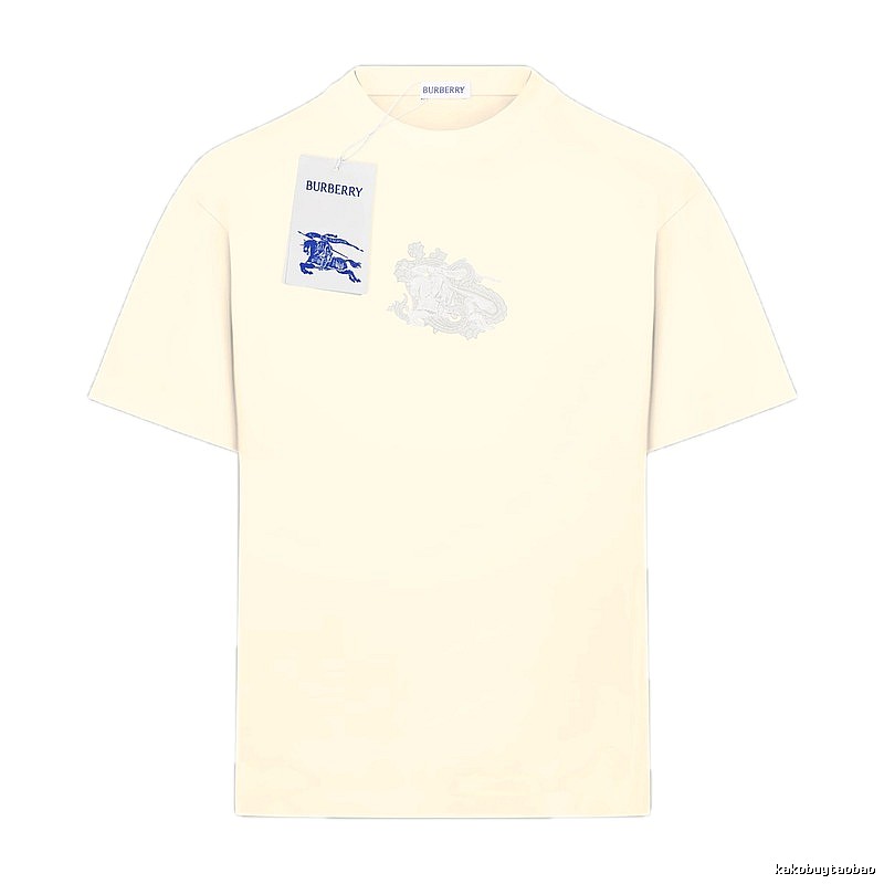 Burberry Knight Logo Minimalist Style T-shirt