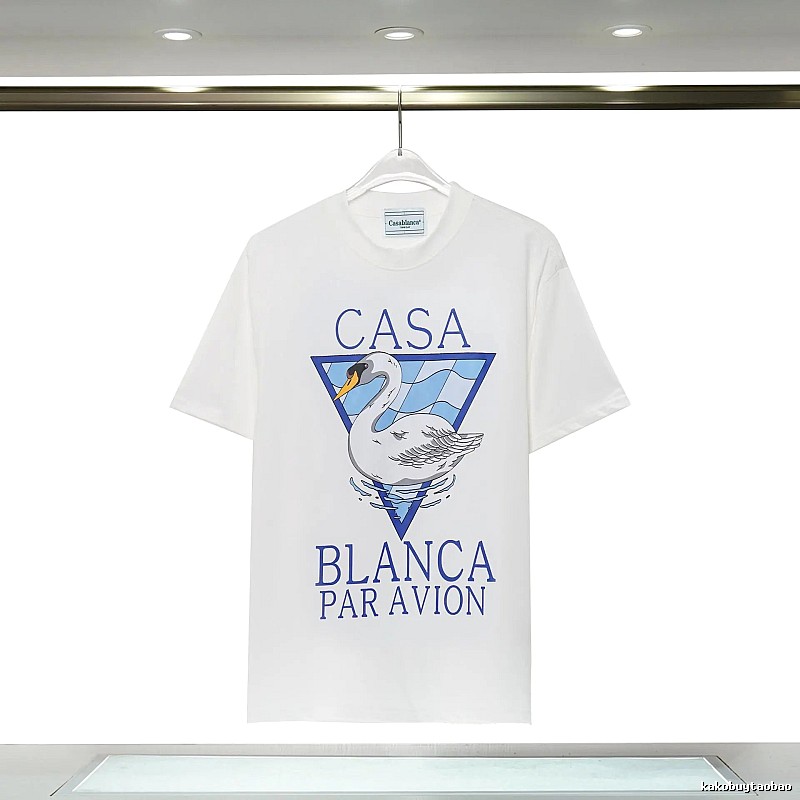 Casablanca Printed Fashionable White T-shirt