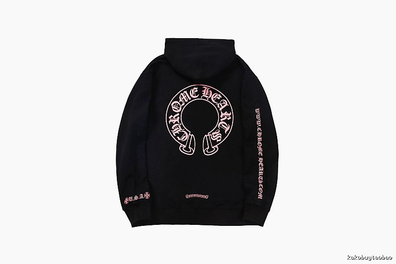 Chrome Hearts 2088-76 Black Cross Graphic Hoodie Commuter Look