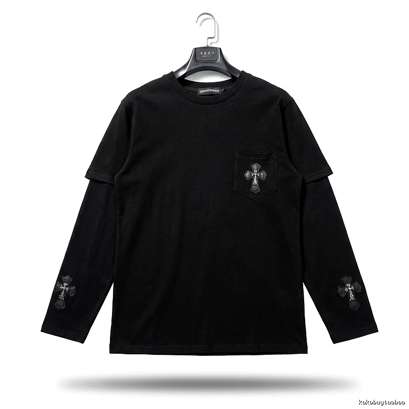 Chrome Hearts Cross Dark Style Top