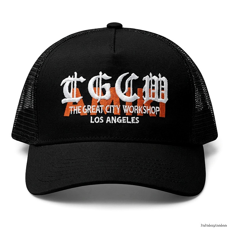 Chrome Hearts retro-style black hat