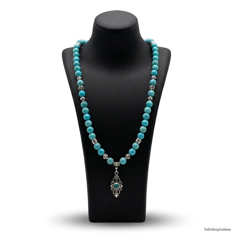 Chrome Hearts Turquoise Vintage Necklace