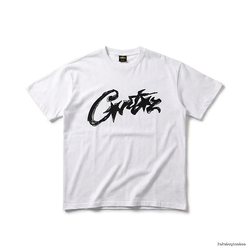 Corteiz Graffiti Style White T-shirt
