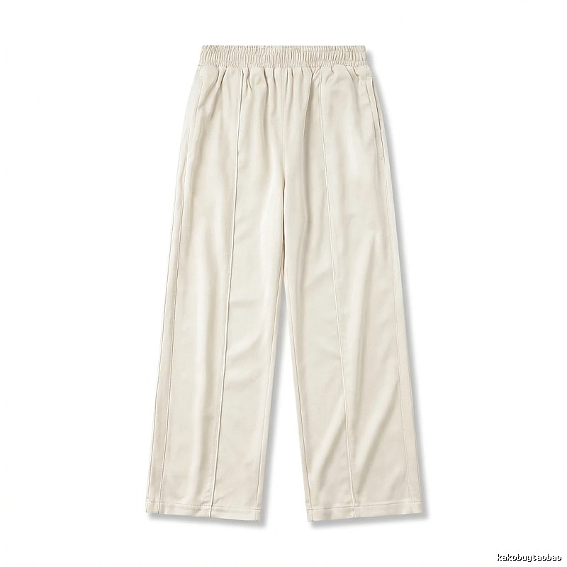 Corteiz minimalist style off-white wide-leg pants