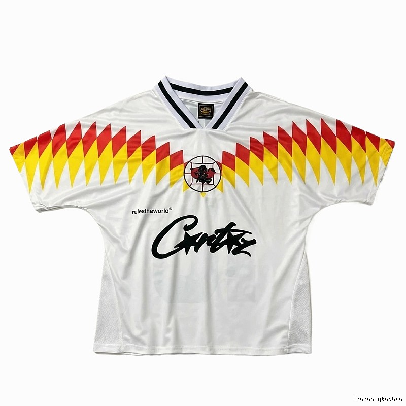 Corteiz sporty white short-sleeved shirt