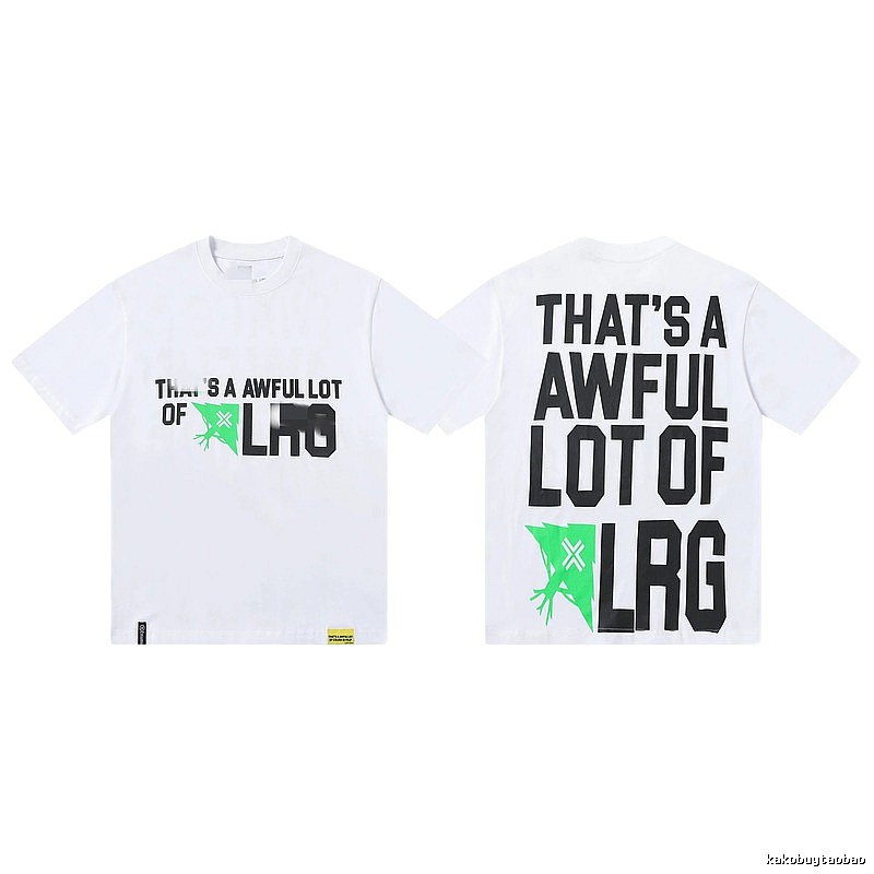 COUGH SYRUP Letter Print Street Style White T-shirt