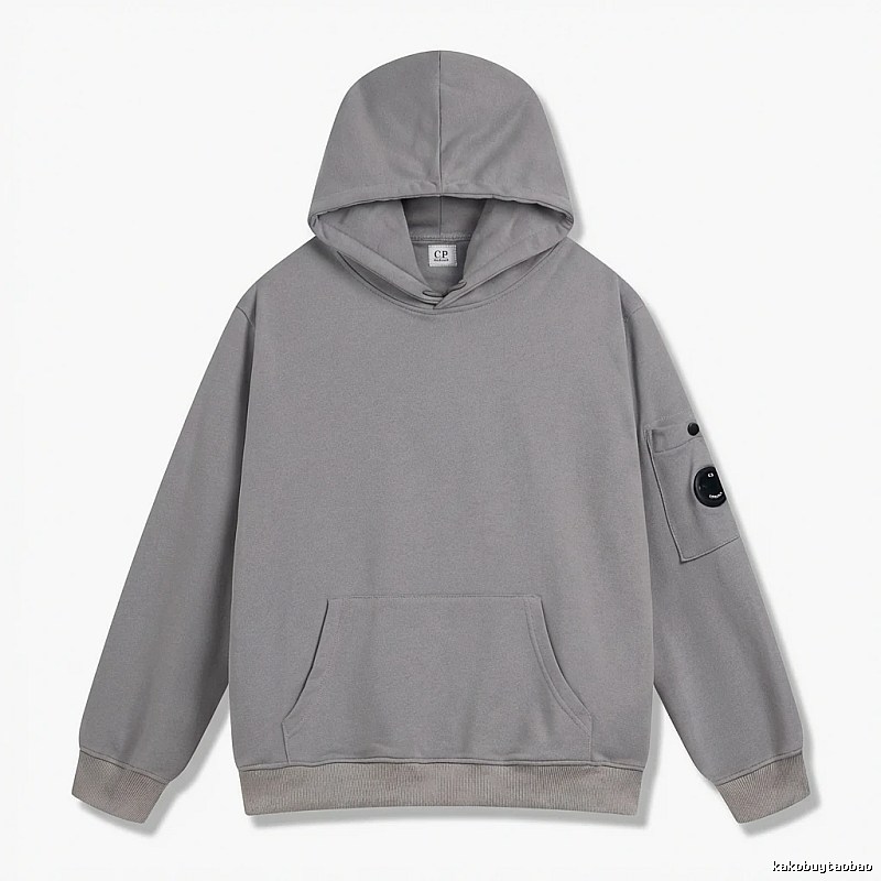 C.P. Grey Trendy Brand Hoodie