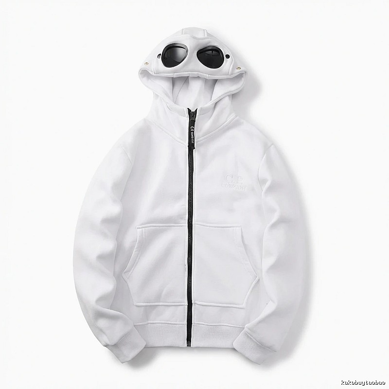 C.P. White Trendy and Cool Style Hoodie