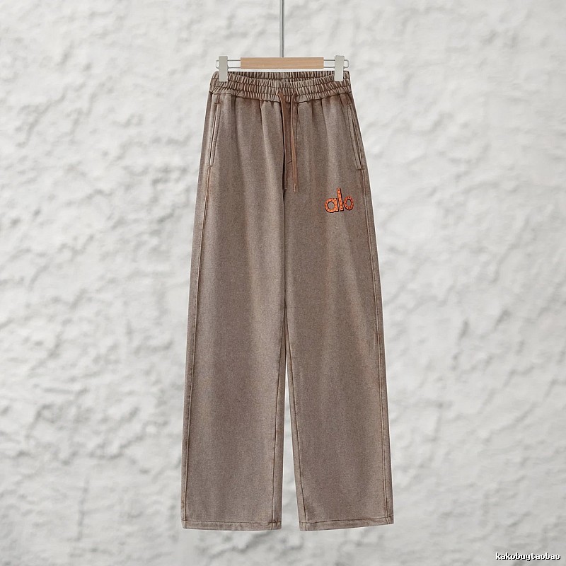 Daily Taupe Alo Yoga Wide Lounge Pants
