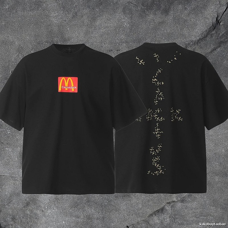 Denim Tears 2031-32 Black Style 3132 Graphic T-Shirt Smart Casual