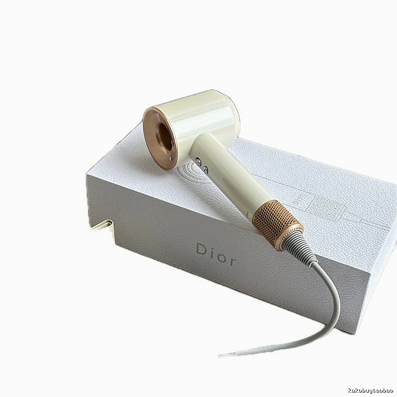 Dior Hair Dryer in White and Gold