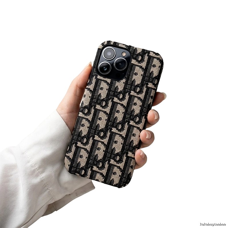 Dior Monogram Style iPhone Case