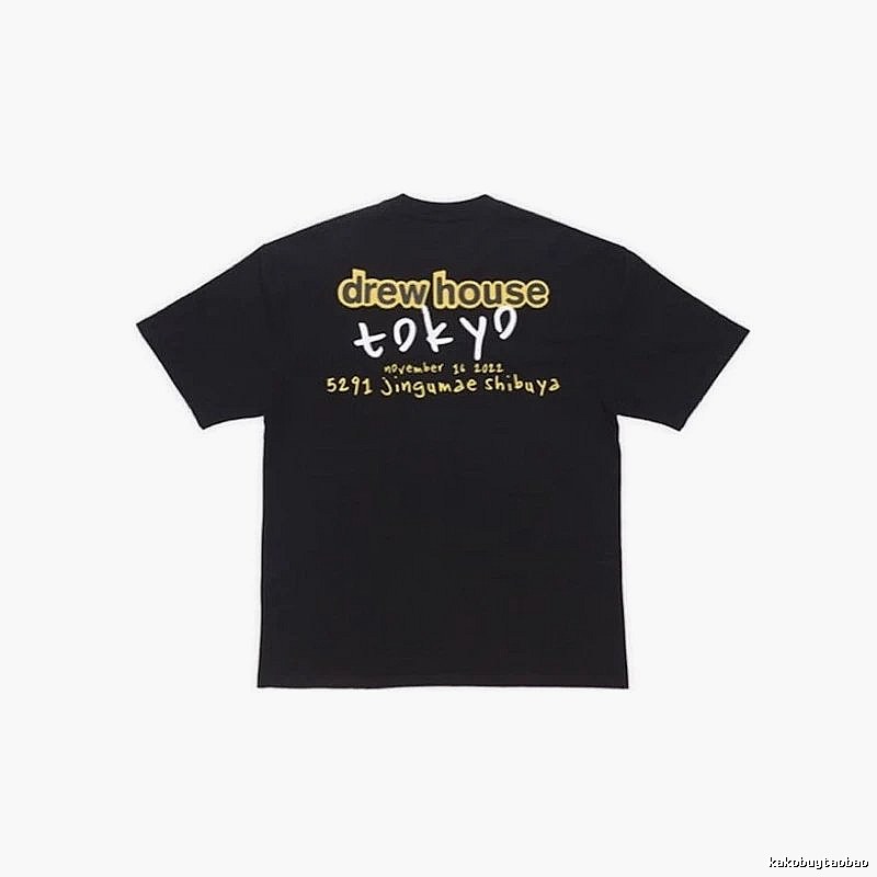 DrewHouse Tokyo Limited Street Style Black T-Shirt