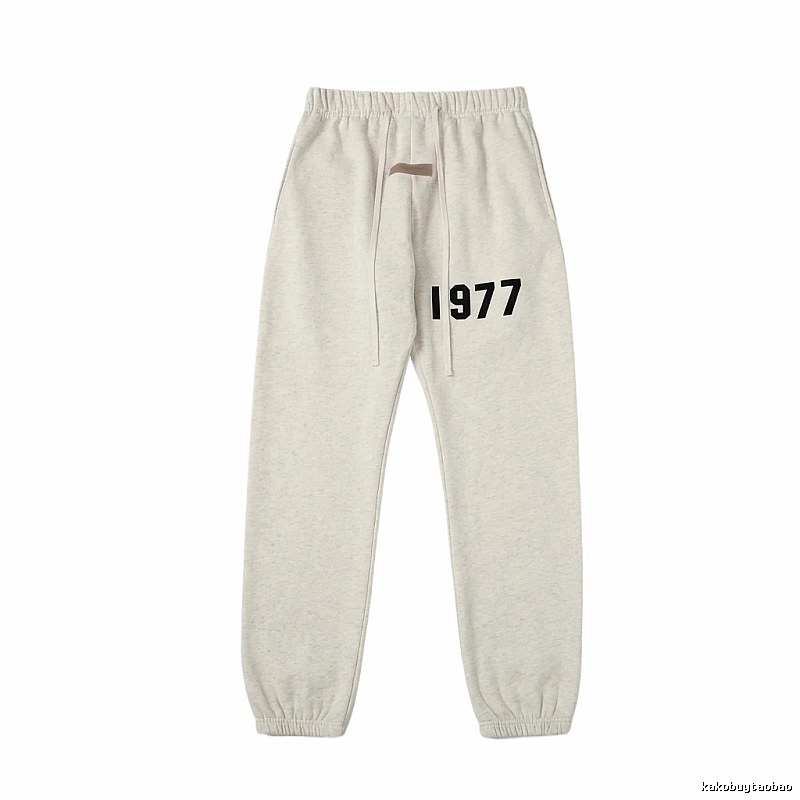 ESSENTIALS 1977 Casual Style Beige Sweatpants
