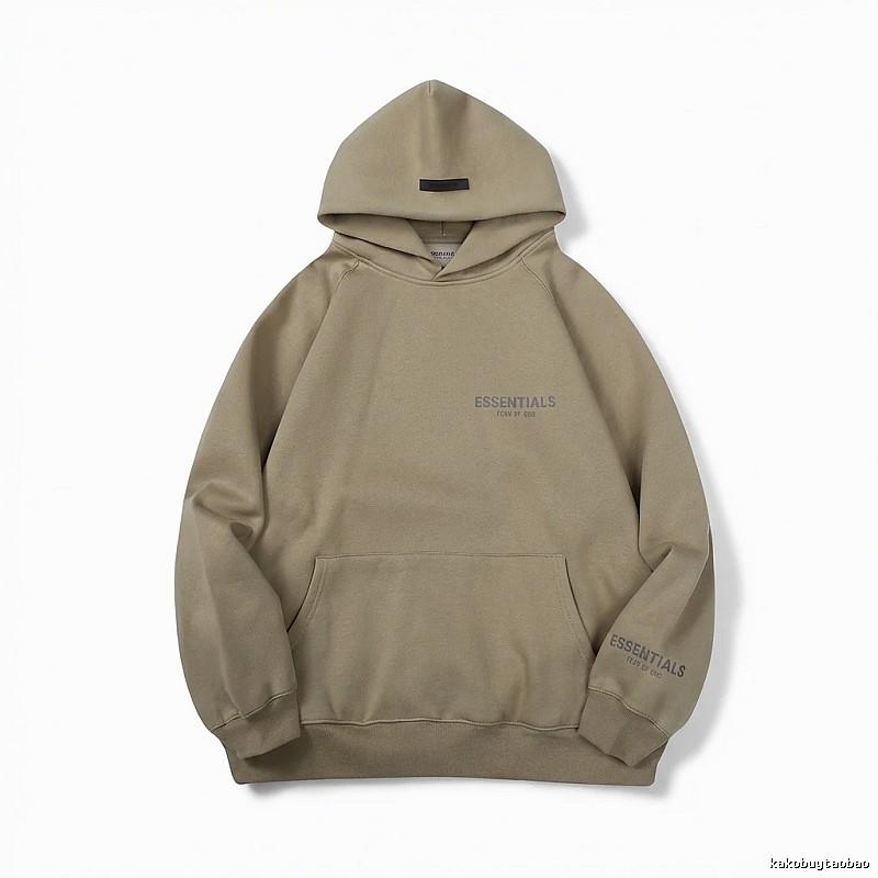 ESSENTIALS Basic Khaki Sweatshirt