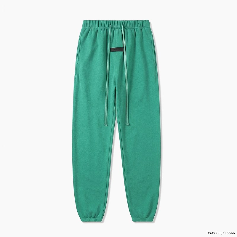 ESSENTIALS Basic Style Casual Green Pants