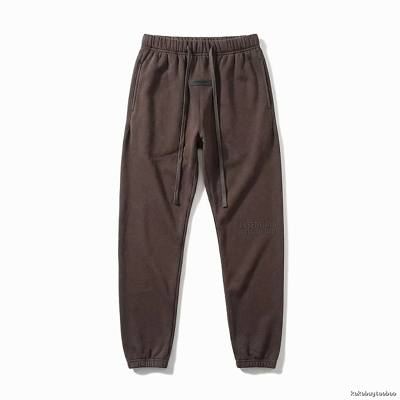 ESSENTIALS Casual Dark Brown Sweatpants