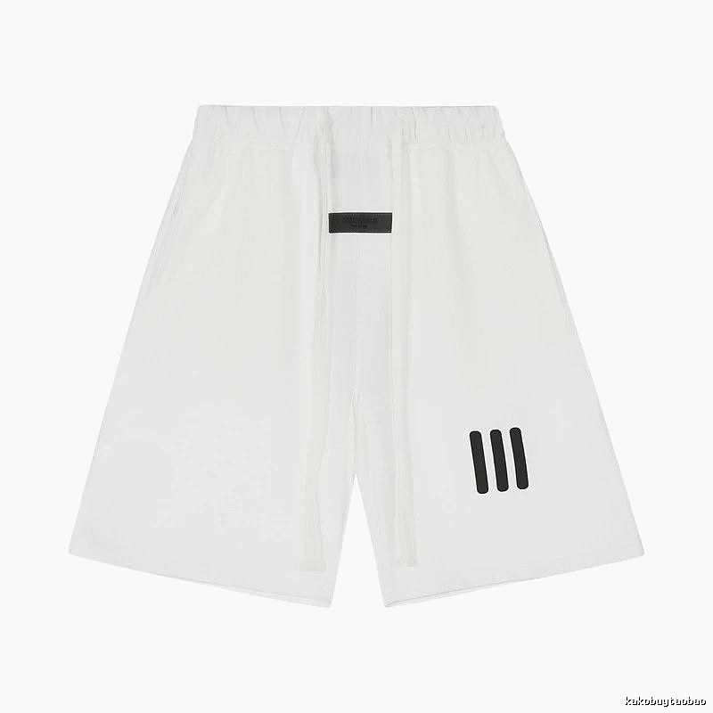 ESSENTIALS minimalist style white shorts