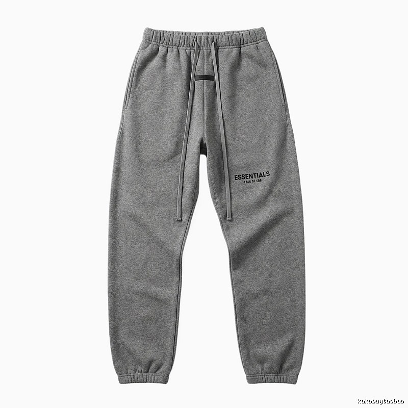 ESSENTIALS simple style dark gray sweatpants