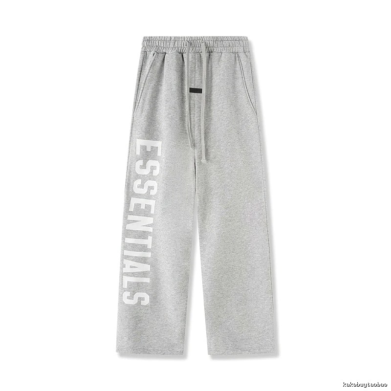 ESSENTIALS Simple Style Gray Sweatpants