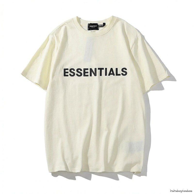 ESSENTIALS Simple White T-shirt