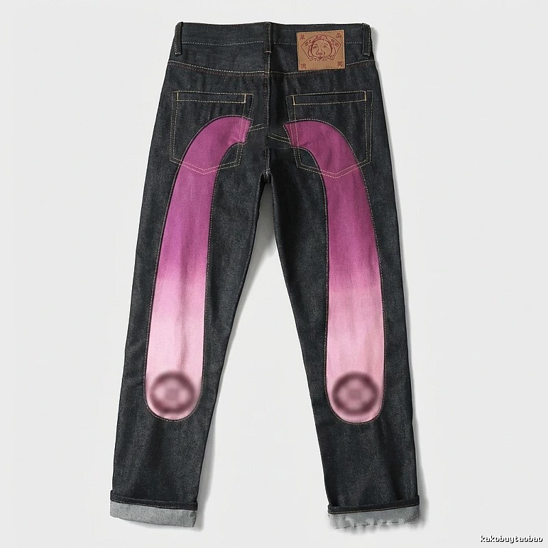 EVISU Gradient Trend Brand Jeans